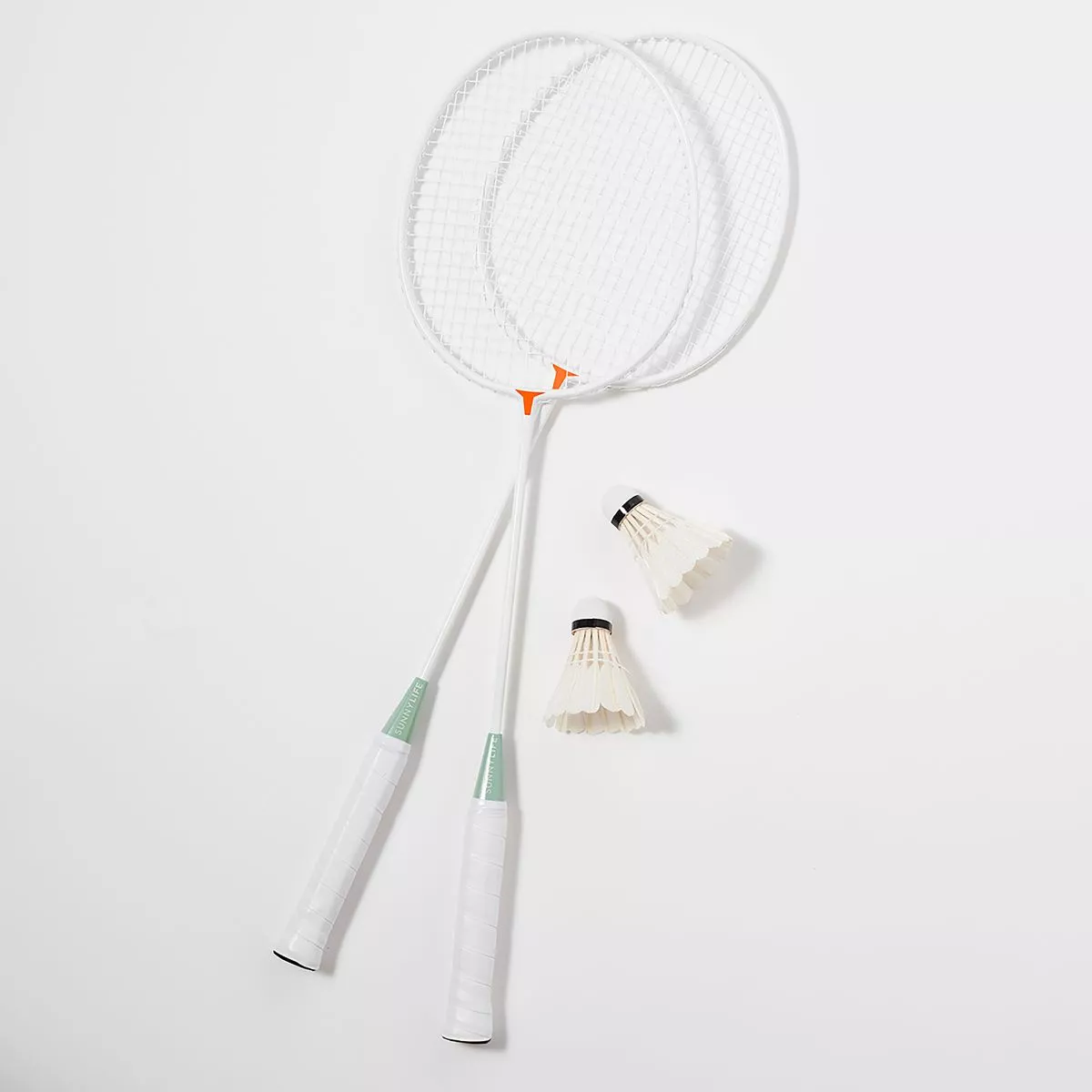 Set palete badminton cu 2 fluturi si geanta de transport Sunnylife  Checkerboard 1