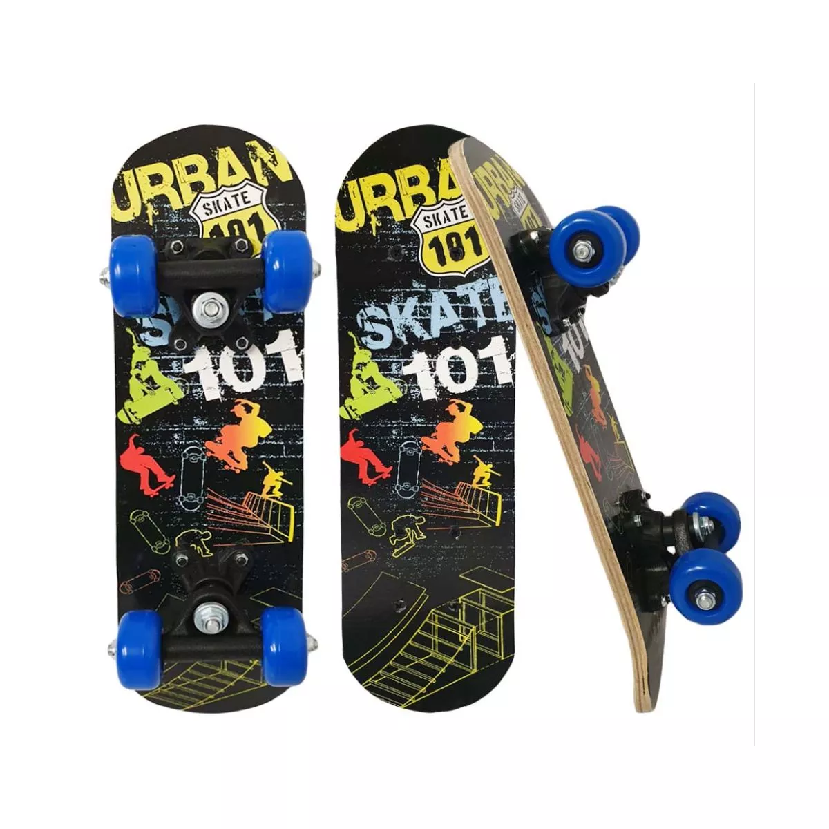 Skateboard pentru copii, STS®, 42.5 x12cm, HB4002E 1