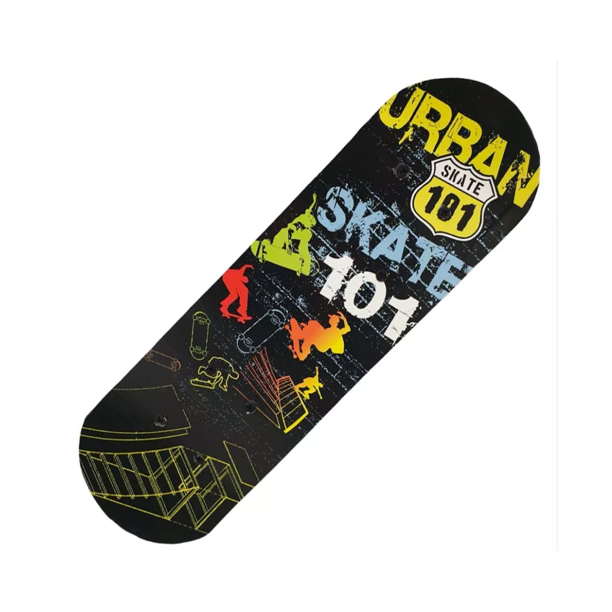 Skateboard pentru copii, STS®, 42.5 x12cm, HB4002E 2