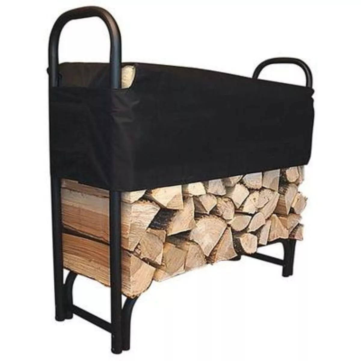 Suport pentru lemne de foc, grosime 38 mm, material tabla: polietilena 39,3x126,2x118 cm 1