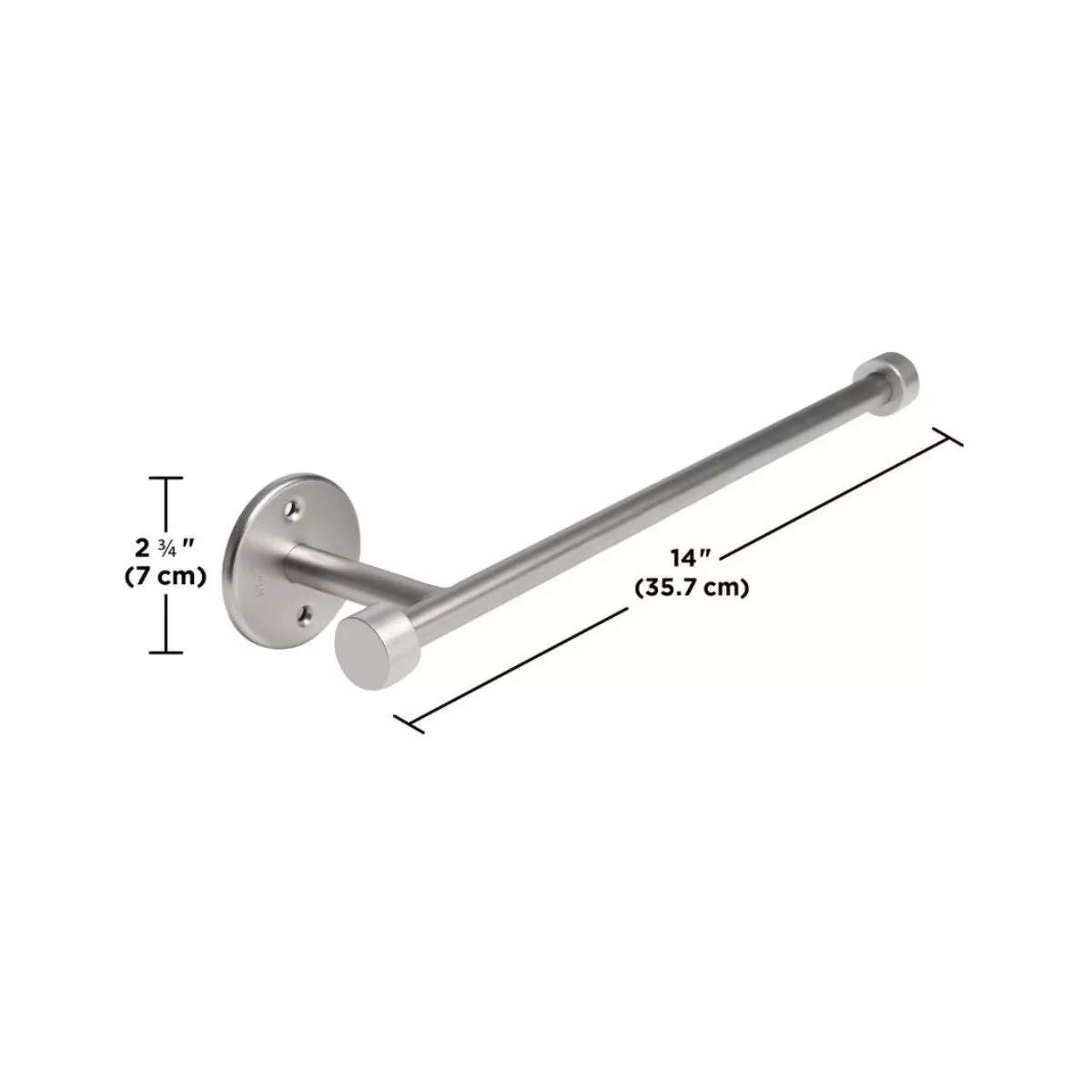 Suport rola de hartie suspendat din metal, 36 cm, Cappa Umbra 7