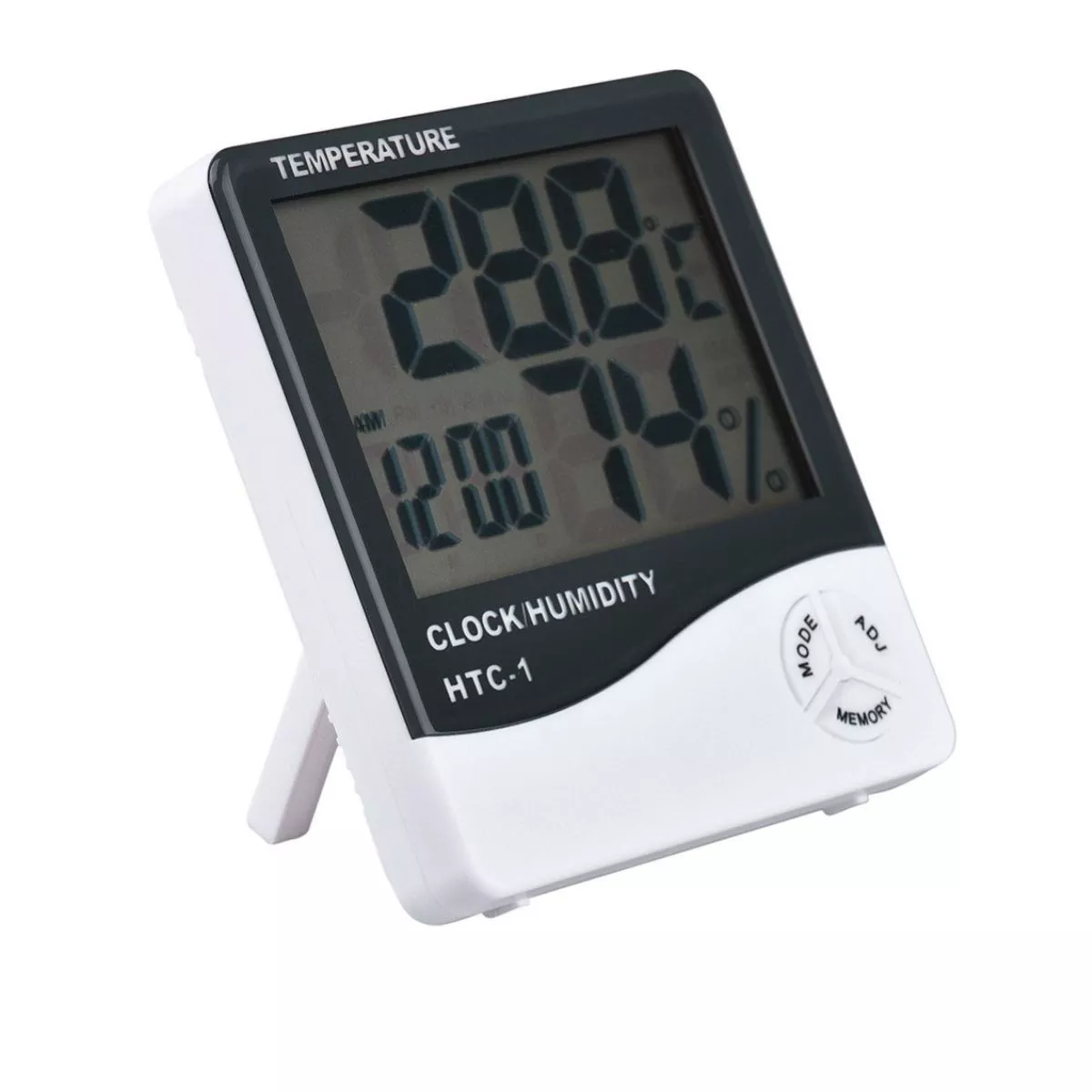 Termometru, umiditate, ceas digital HTC-1 1