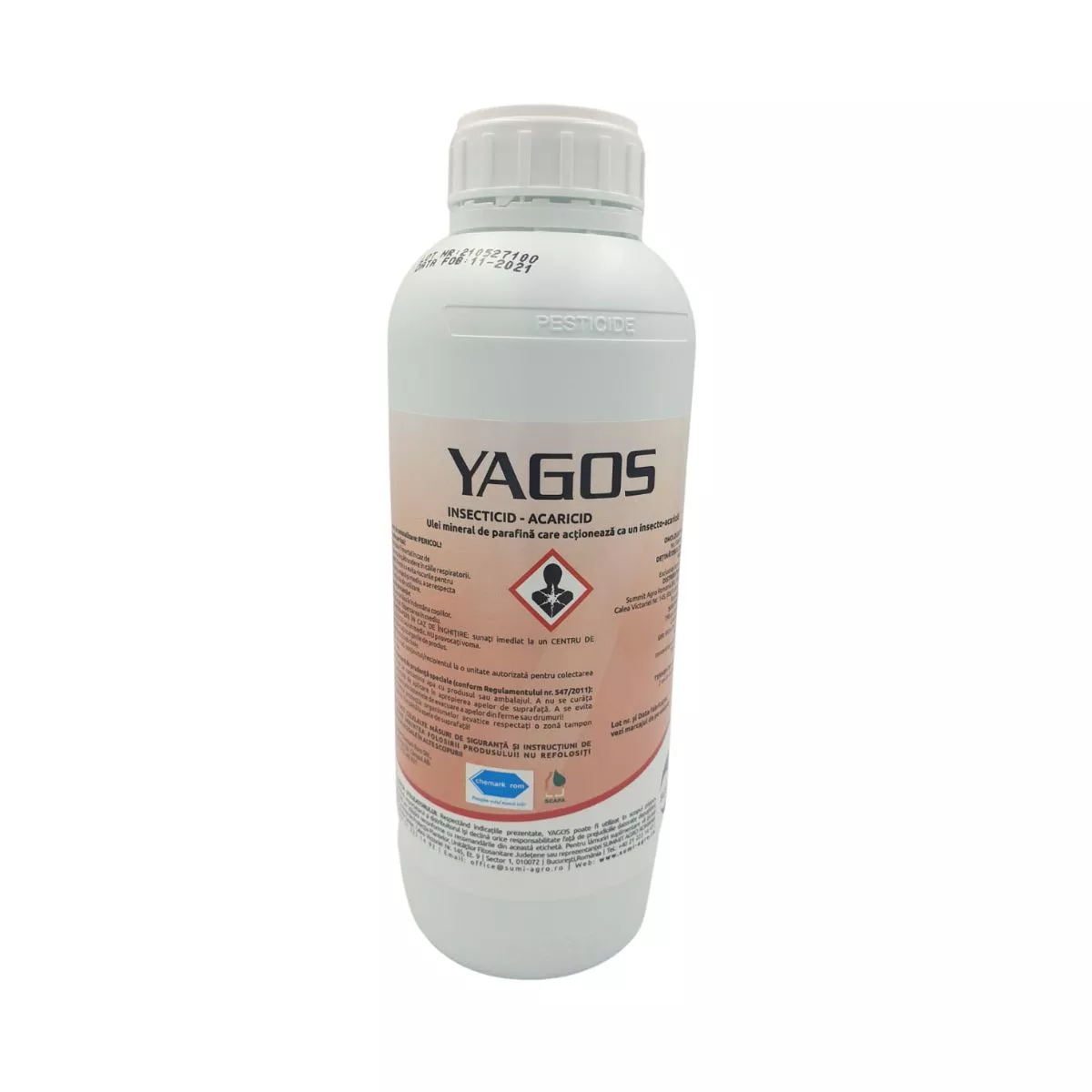 Insecticid-Acaricid (Ulei horticol) Yagos, 1 litru 1