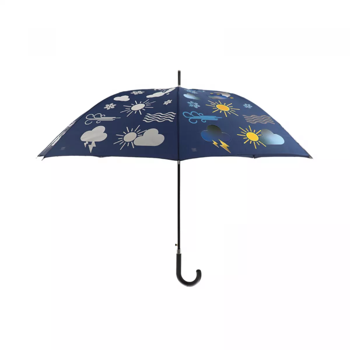 Umbrela de ploaie multicolora din poliester si otel Weather Esschert Design 1