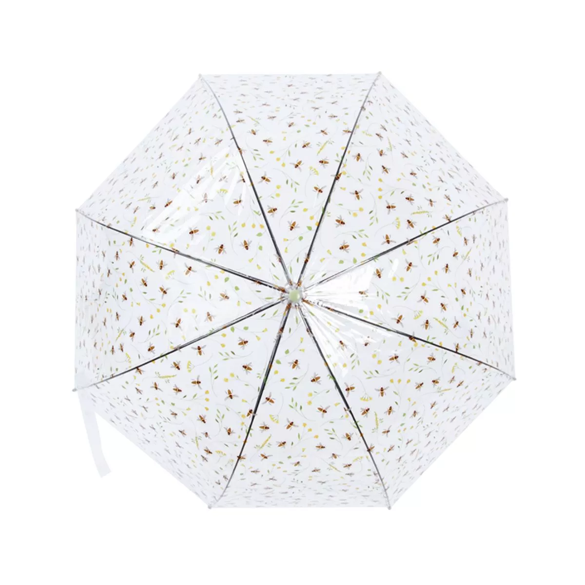 Umbrela de ploaie transparenta din plastic, design Bee Esschert Design 2