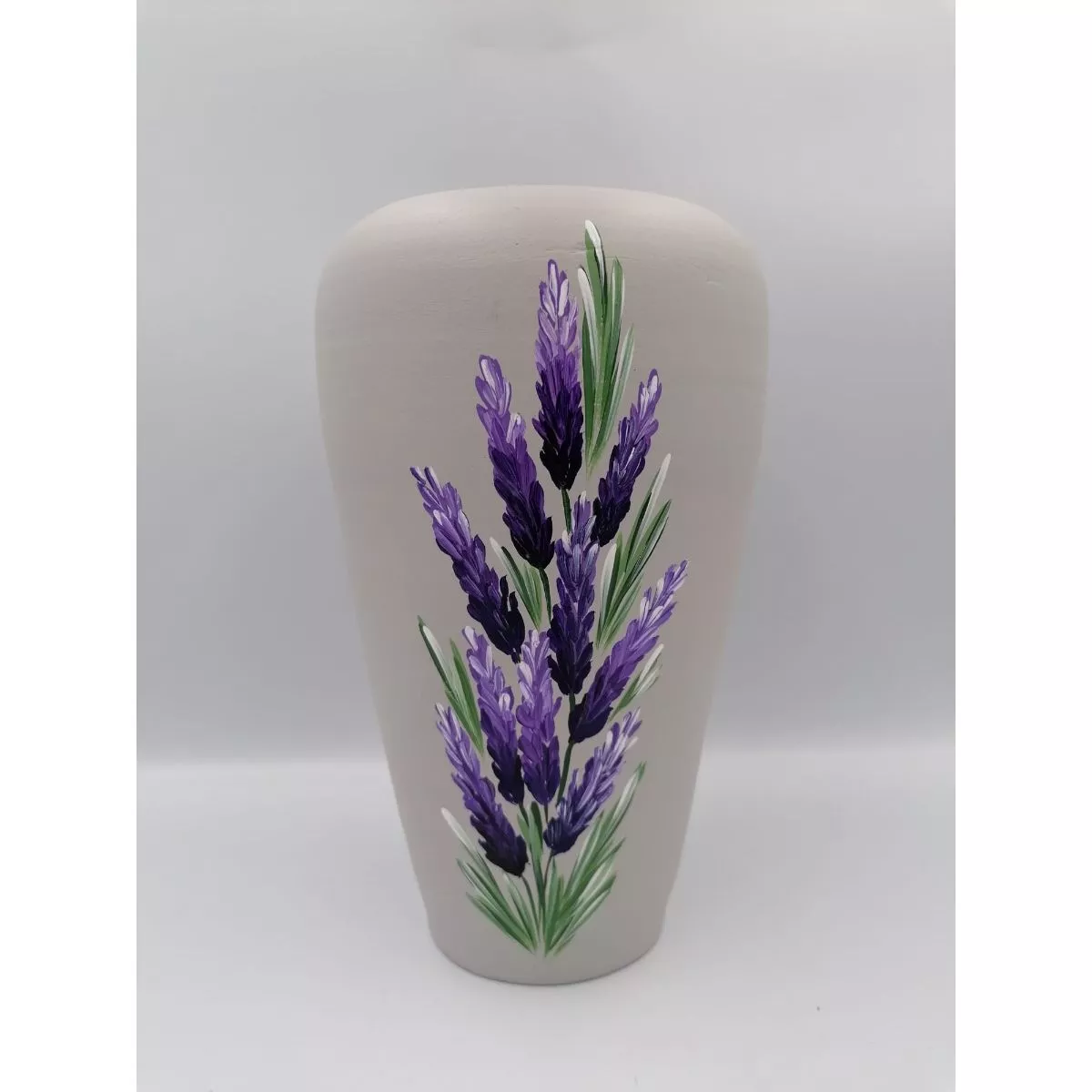 Vază colorata din ceramica model flori 21 cm Model 8 1