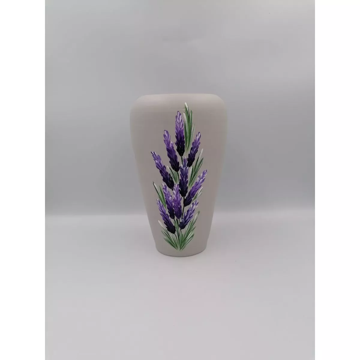 Vază colorata din ceramica model flori 21 cm Model 8 2