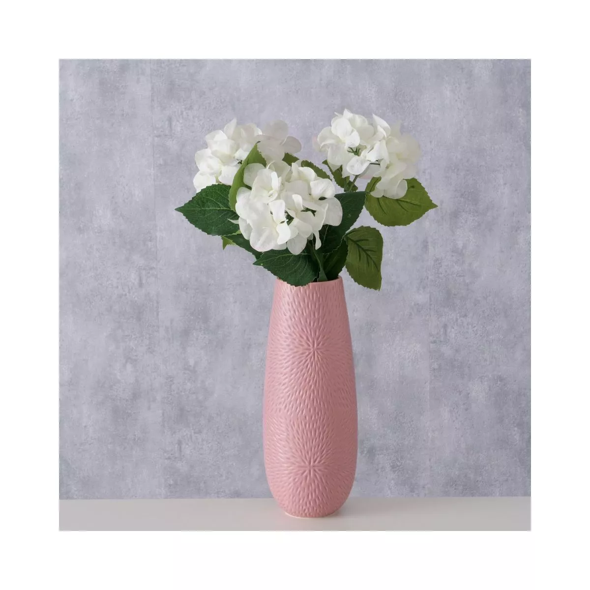 Vaza roz pal din ceramica 31 cm Salina Boltze 2