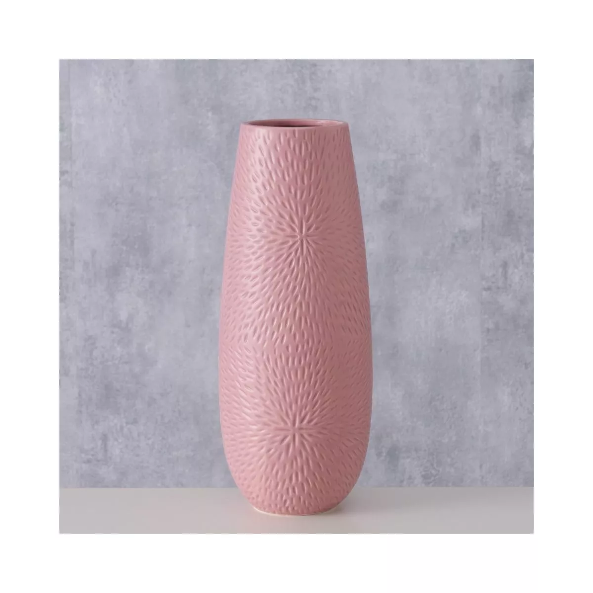 Vaza roz pal din ceramica 31 cm Salina Boltze 3