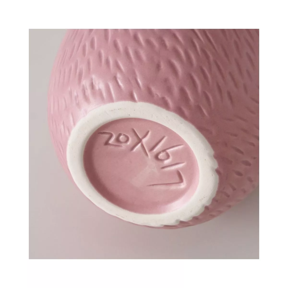 Vaza roz pal din ceramica 31 cm Salina Boltze 4