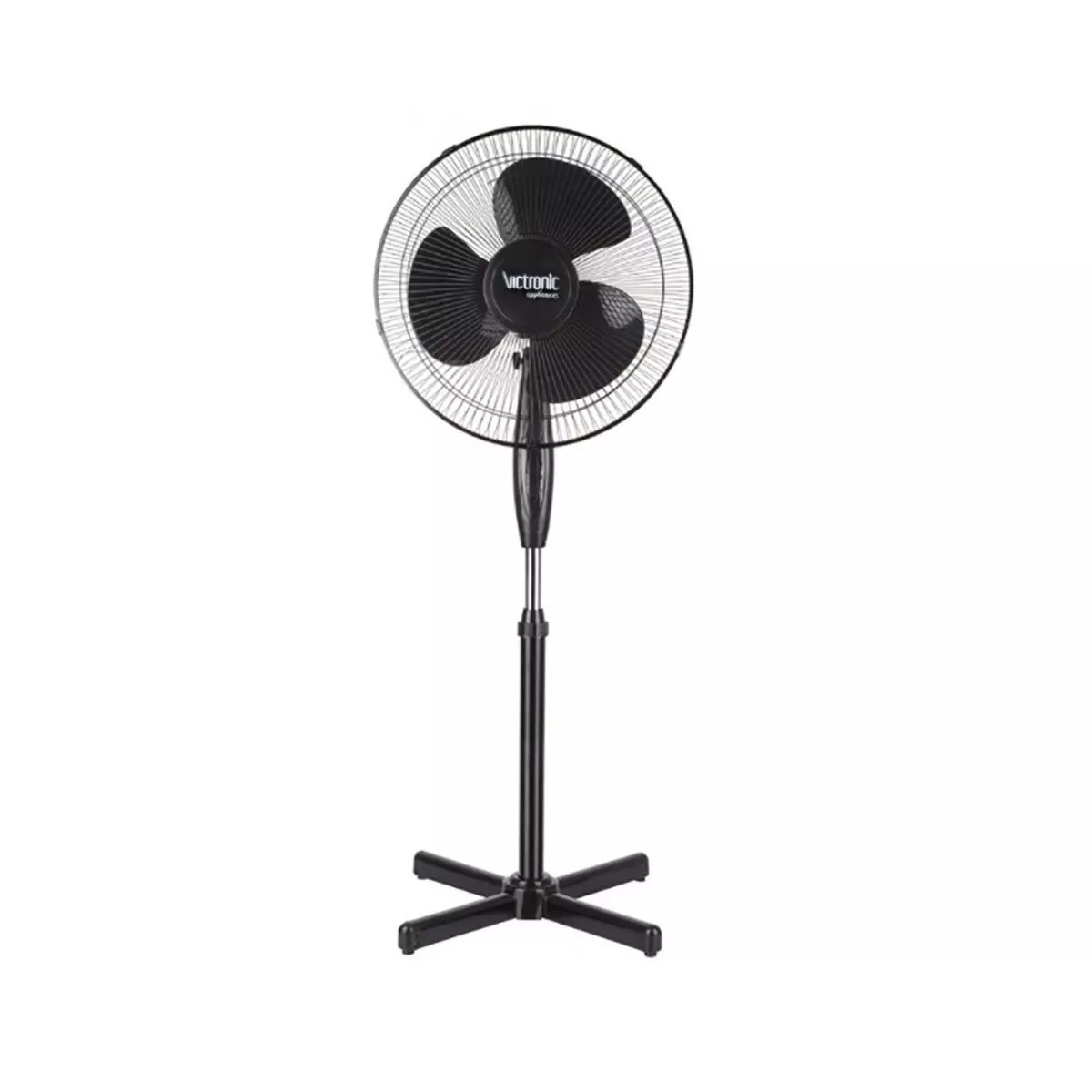 Ventilator cu picior, 40 cm, 3 trepte de viteza, 40W, Victronic SF1625 (negru) 1