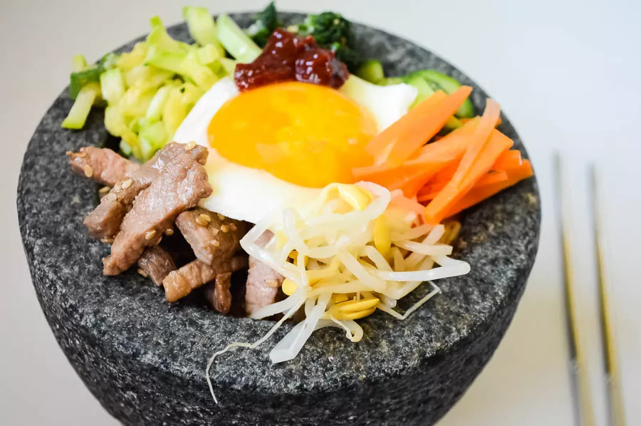 Bibimbap (비빔밥)- Korean rice bowl