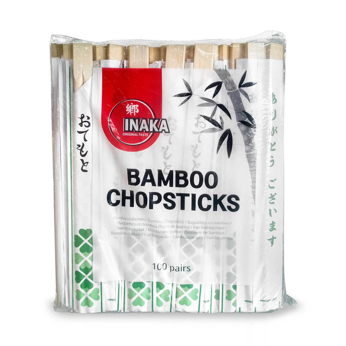 Betisoare din bambus 100buc (21cm) INAKA, [],asianfood.ro