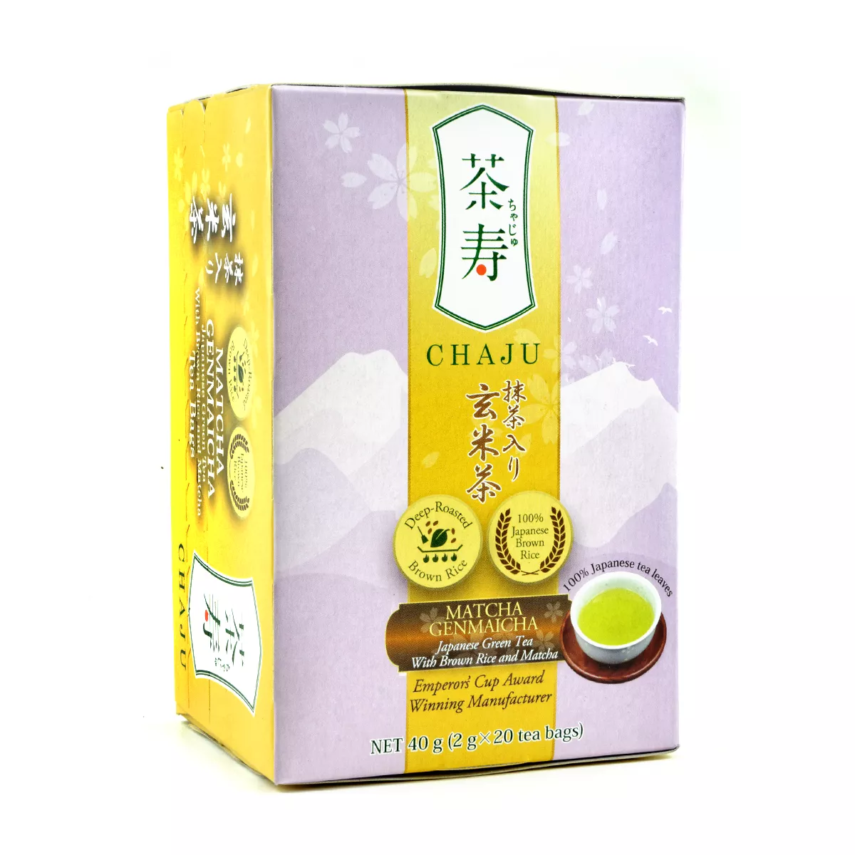 Ceai verde japonez Matcha Genmaicha CHAJU (20x2g) 40g, [],asianfood.ro