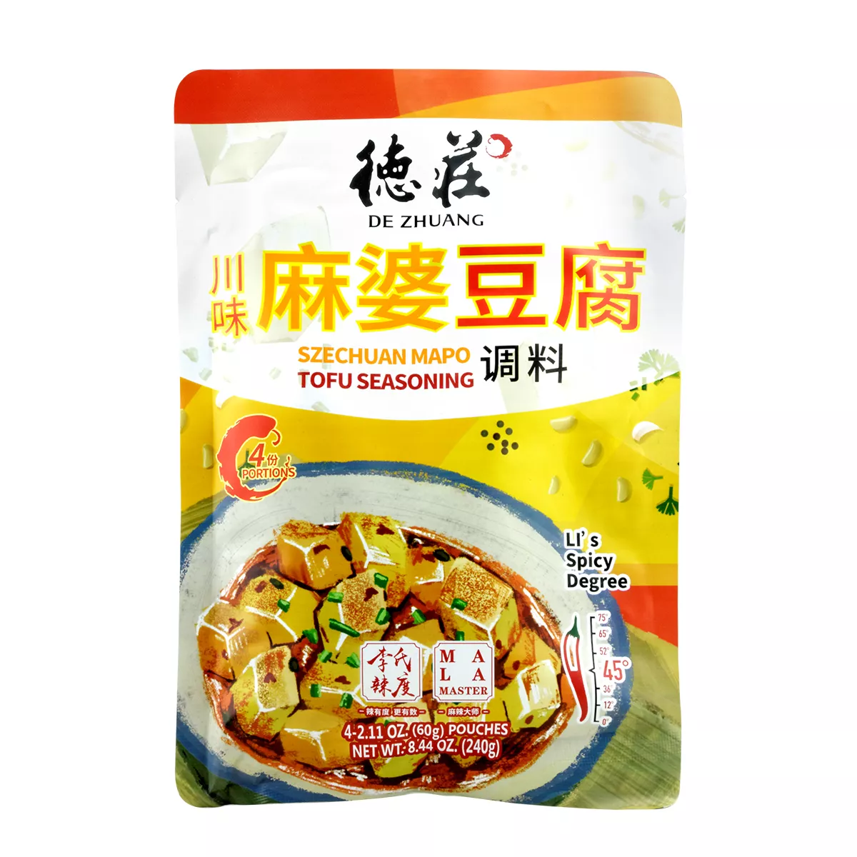 Condiment Szechuan Mapo Tofu DE ZHUANG 240g, [],asianfood.ro