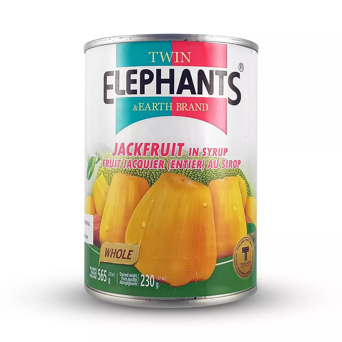 Jackfruit in sirop TWIN ELEPHANTS 565g, [],asianfood.ro