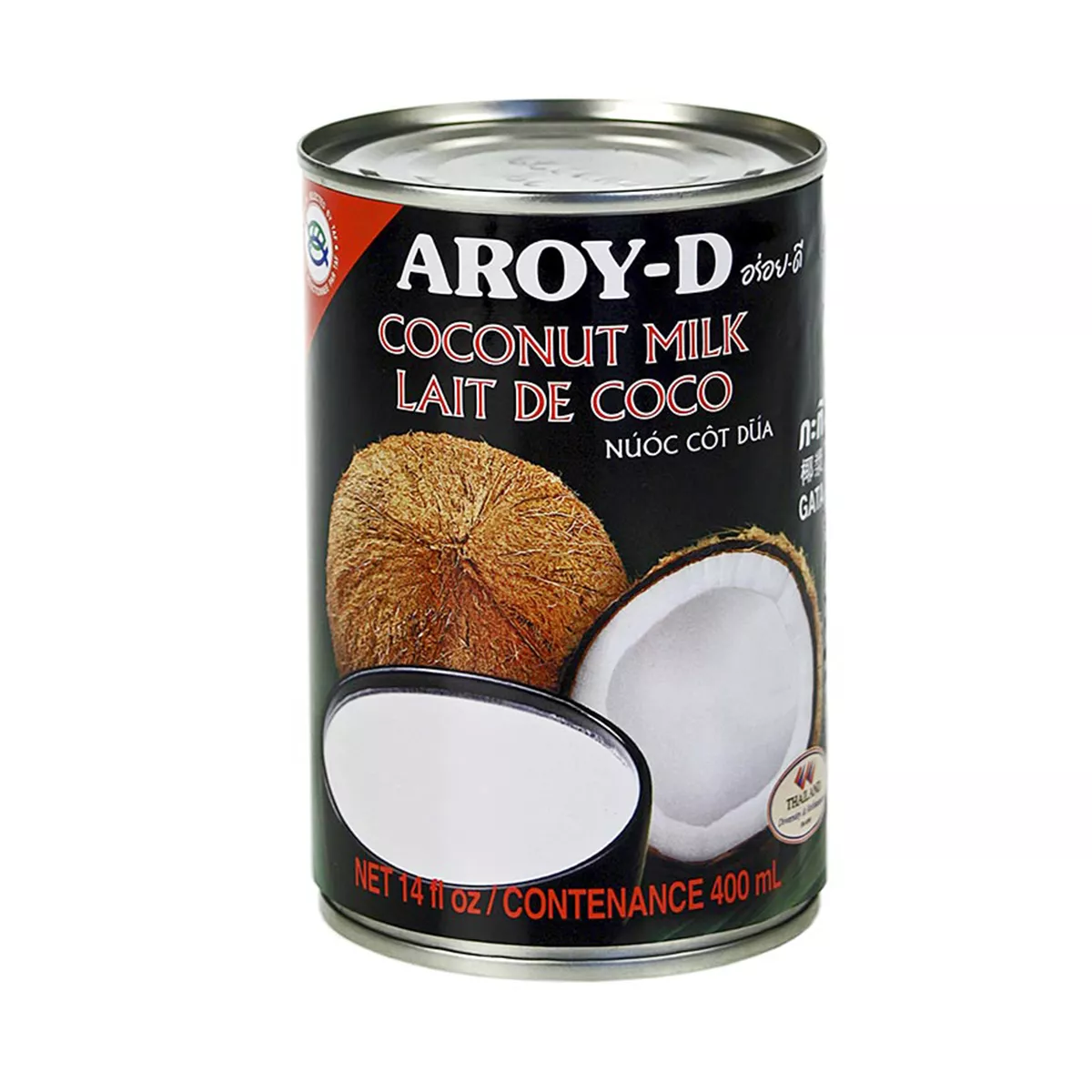 Lapte de cocos AROY-D 400ml, [],asianfood.ro