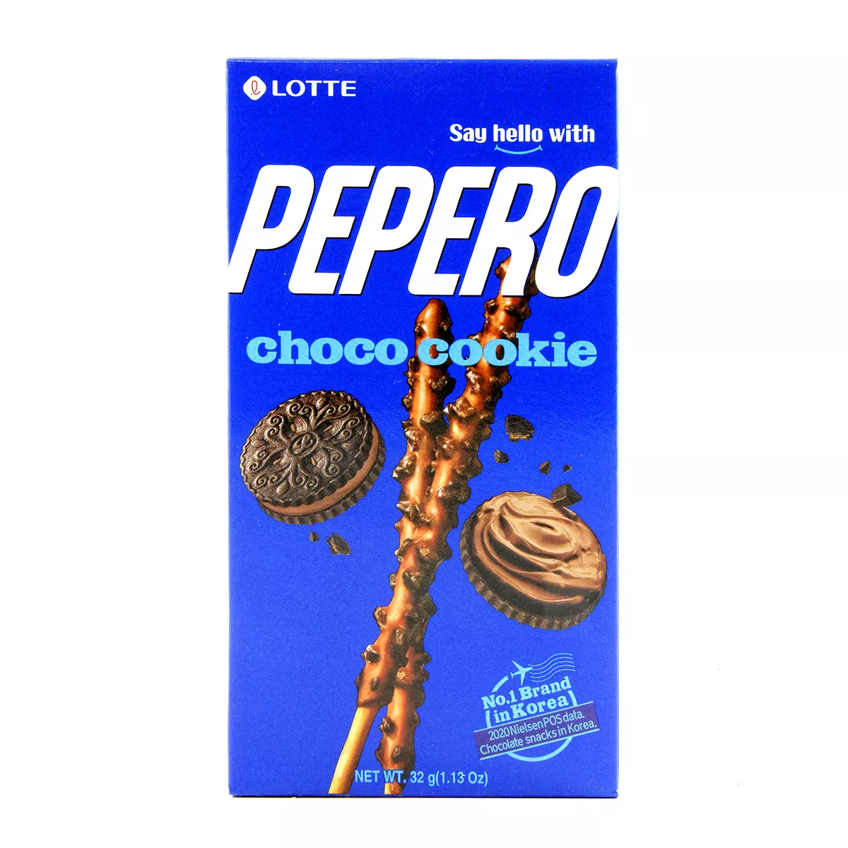 Choco Cookie Pepero LOTTE 32g, [],asianfood.ro