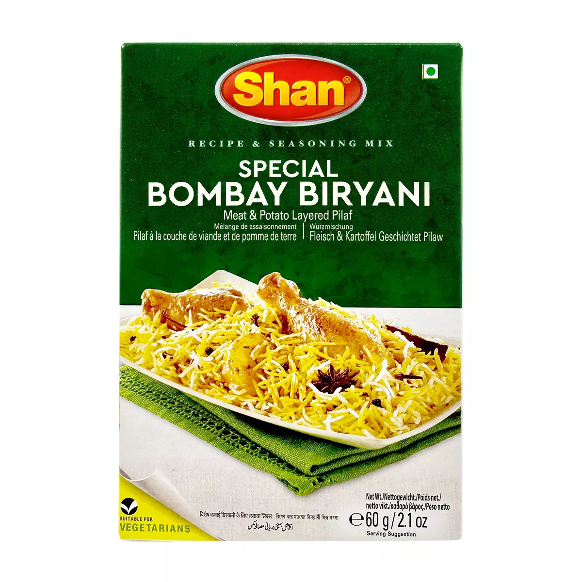 Mix pentru Bombay Biryani SHAN 60g, [],asianfood.ro