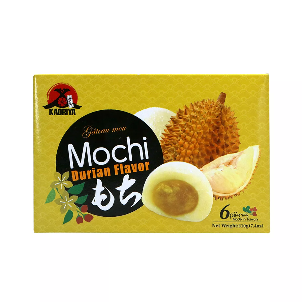 Mochi cu durian KAORIYA 210g, [],asianfood.ro
