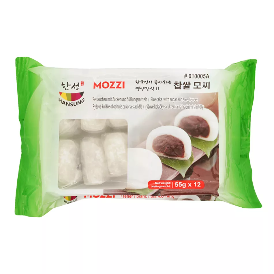 Mochi cu fasole rosie HANSUNG (12x55g) 660g, [],asianfood.ro