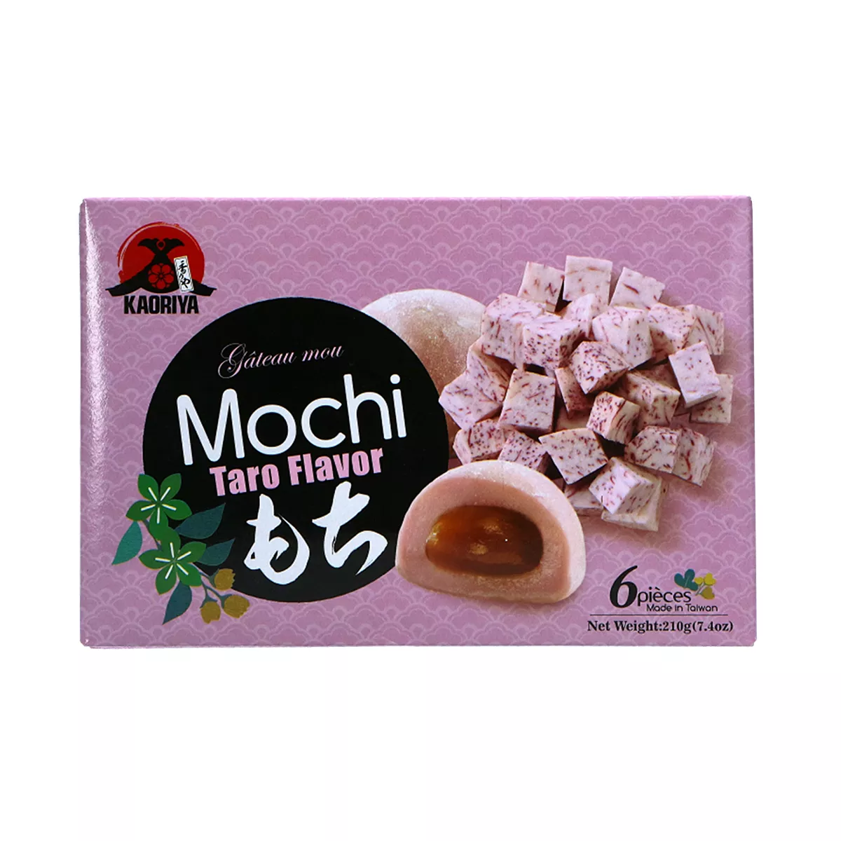 Mochi cu taro KAORIYA 210g, [],asianfood.ro