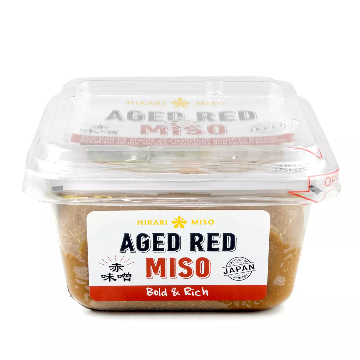 Pasta miso rosie (Aged Red Miso) HIKARI 300g, [],asianfood.ro