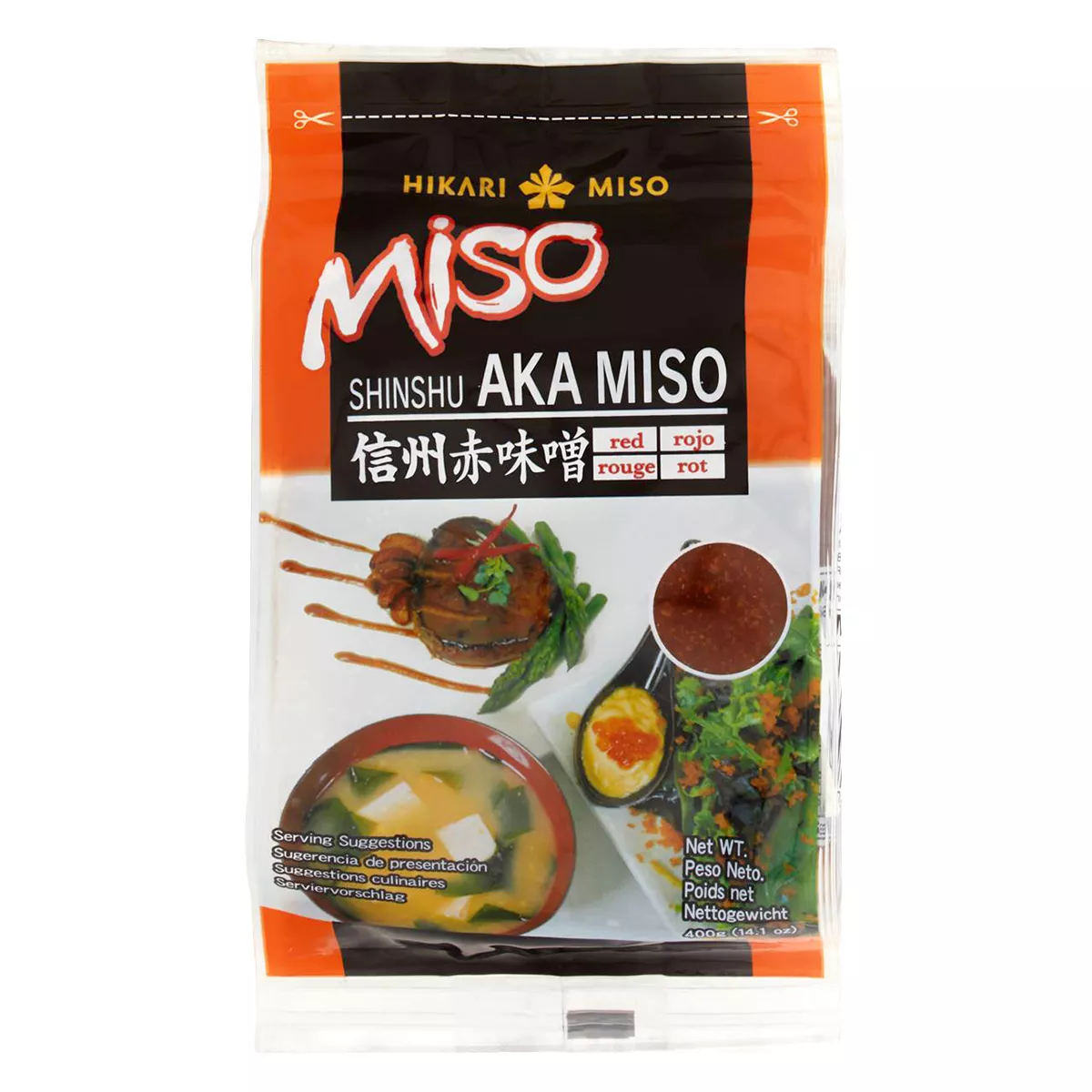 Pasta Miso rosie HIKARI 400g, [],asianfood.ro