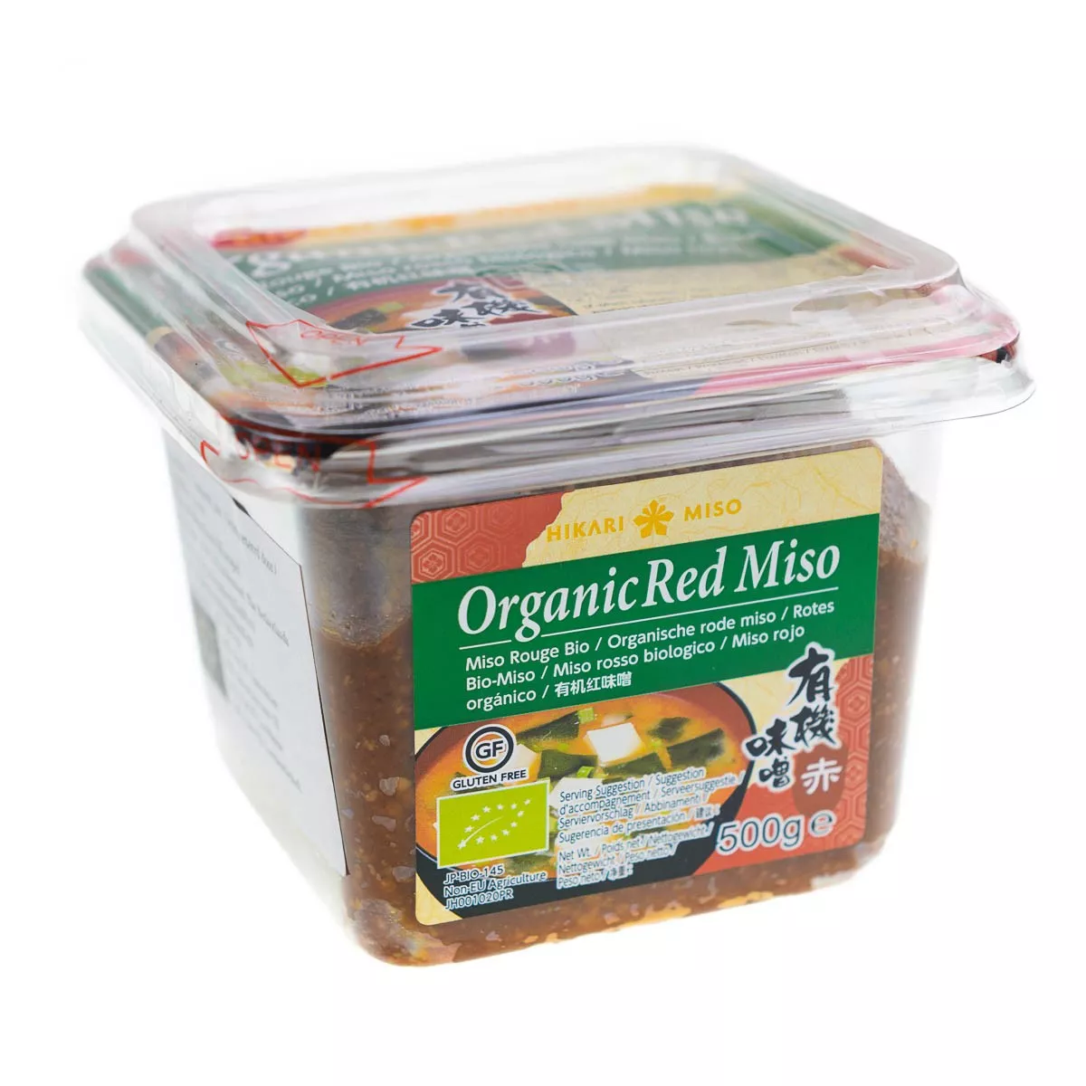 Pasta Miso rosie BIO HIKARI 500g, [],asianfood.ro