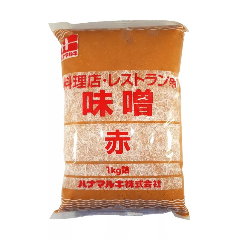 Pasta miso rosie Hanamaruki 1kg, [],asianfood.ro