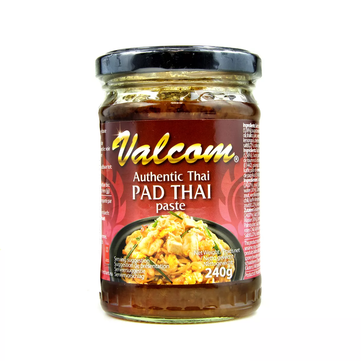 Pasta Pad Thai VALCOM 240g, [],asianfood.ro