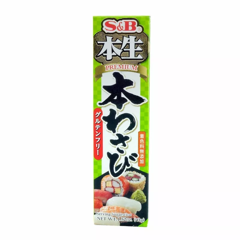 Pasta wasabi premium fara gluten S&B 43g, [],asianfood.ro