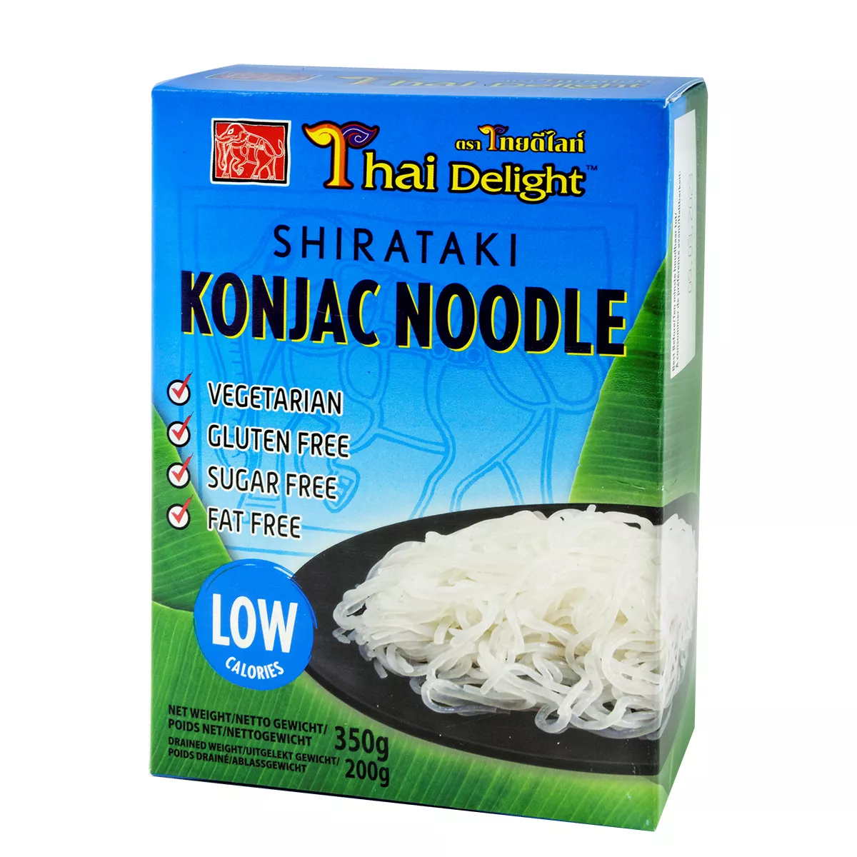 Shirataki Konjac Noodles THAI DELIGHT 350g, [],asianfood.ro