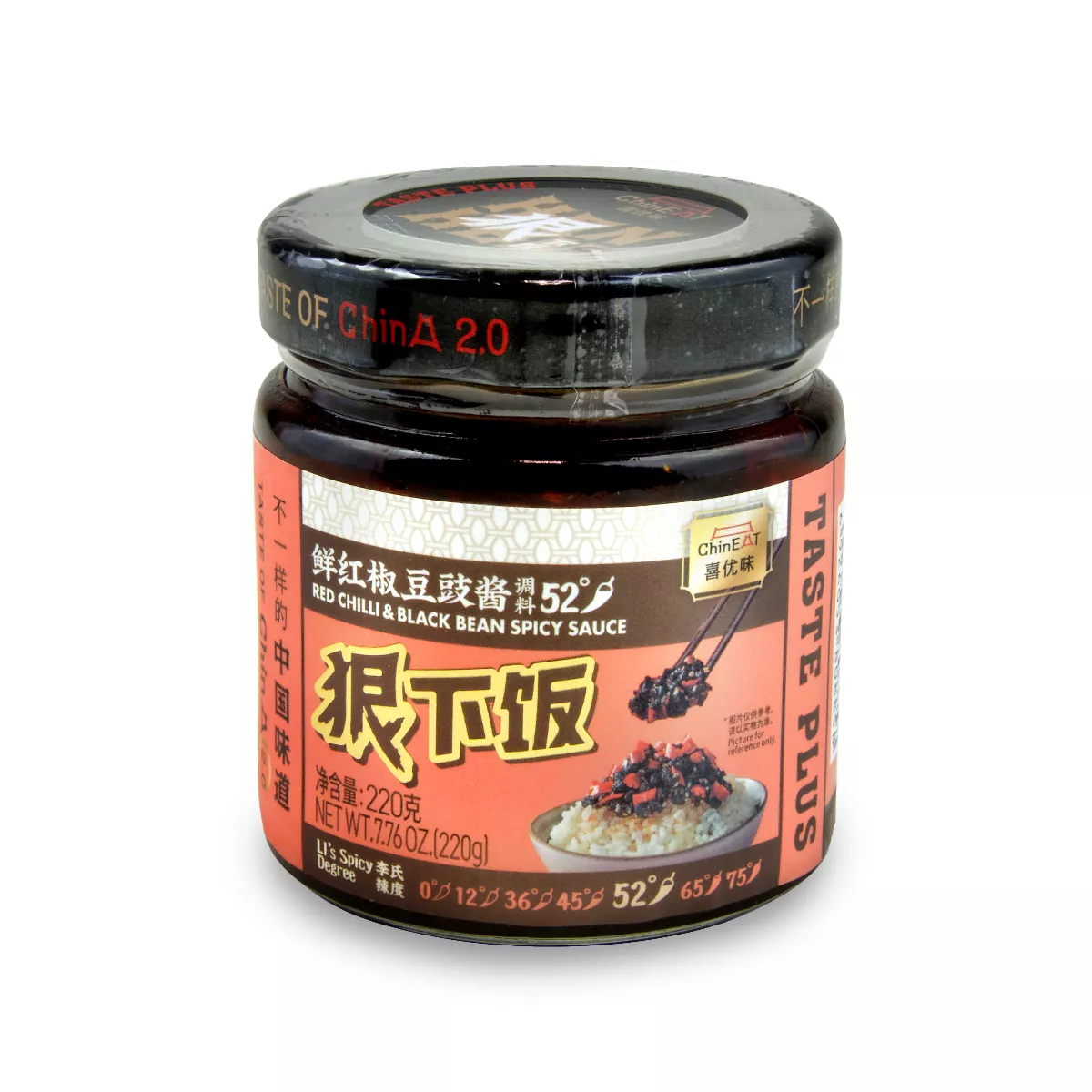 Sos Spicy Red Chilli & Black Bean CHIN EAT 220g, [],asianfood.ro