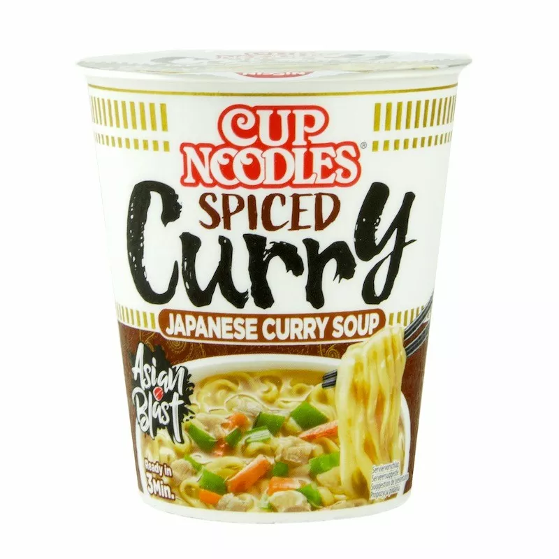 Supa instant Spiced Curry NISSIN CUP 67g, [],asianfood.ro