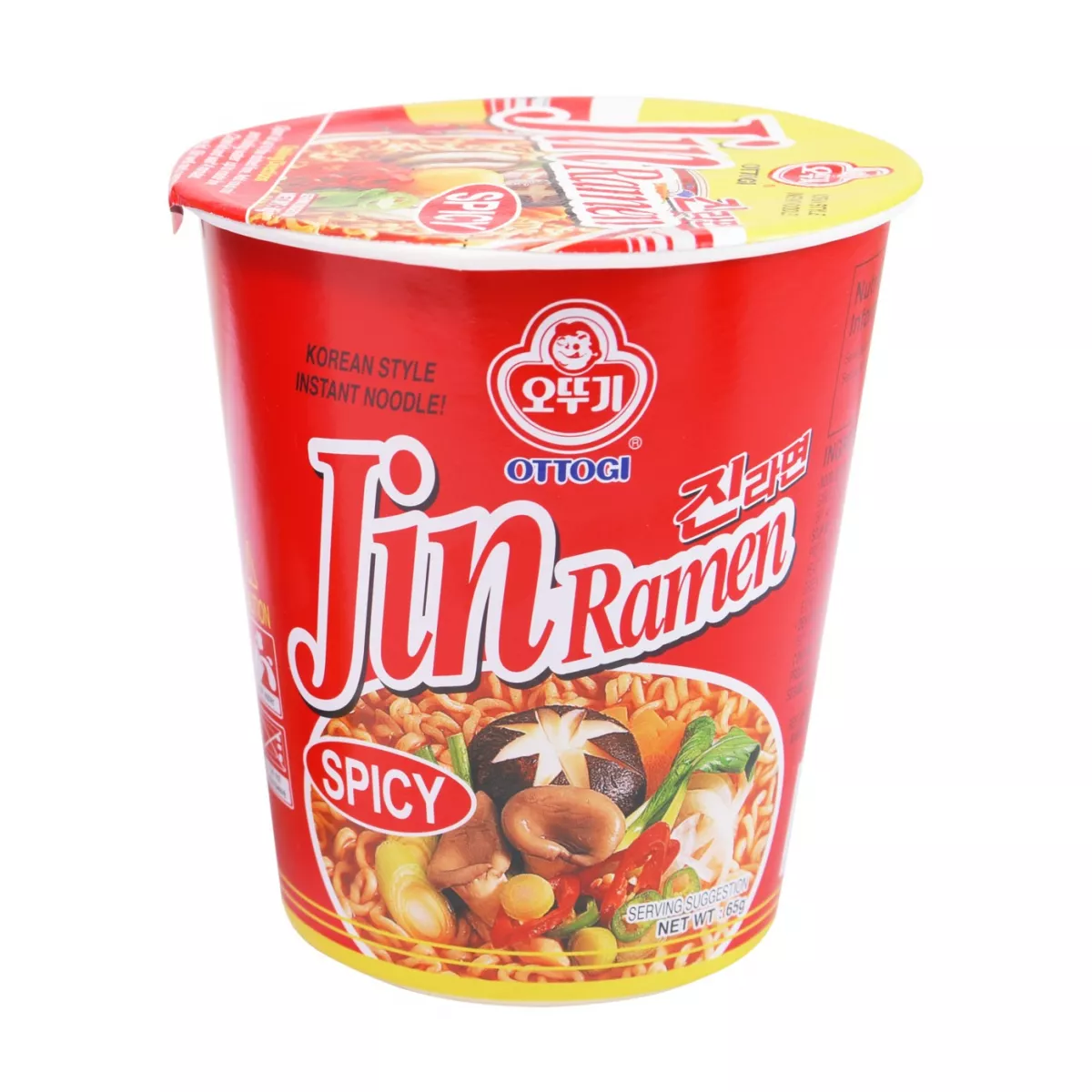 Supa instant Jin Hot CUP OTTOGI 65g, [],asianfood.ro