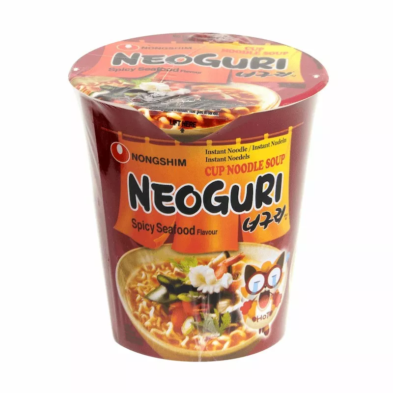 Supa instant Neoguri Hot CUP NS 62g, [],asianfood.ro