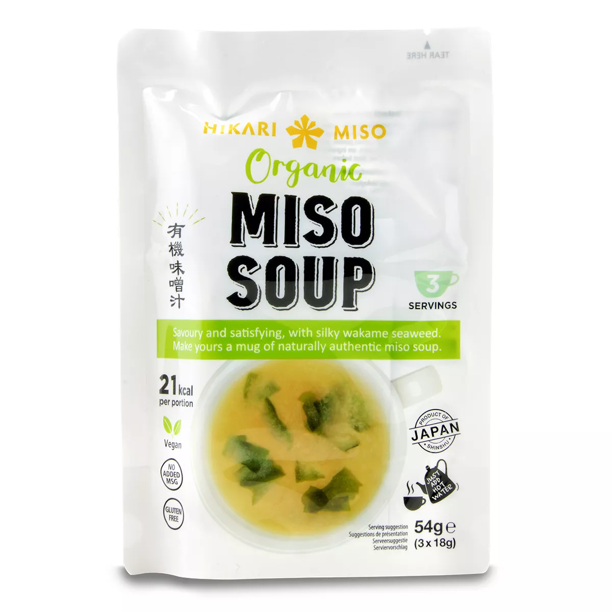 Supa Miso Instant Organic HIKARI 54g, [],asianfood.ro