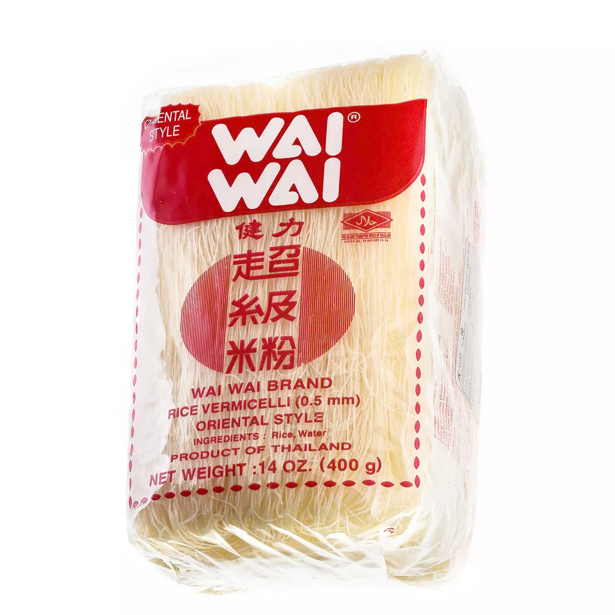 Taitei de orez WAI WAI vermicelli 400g, [],asianfood.ro