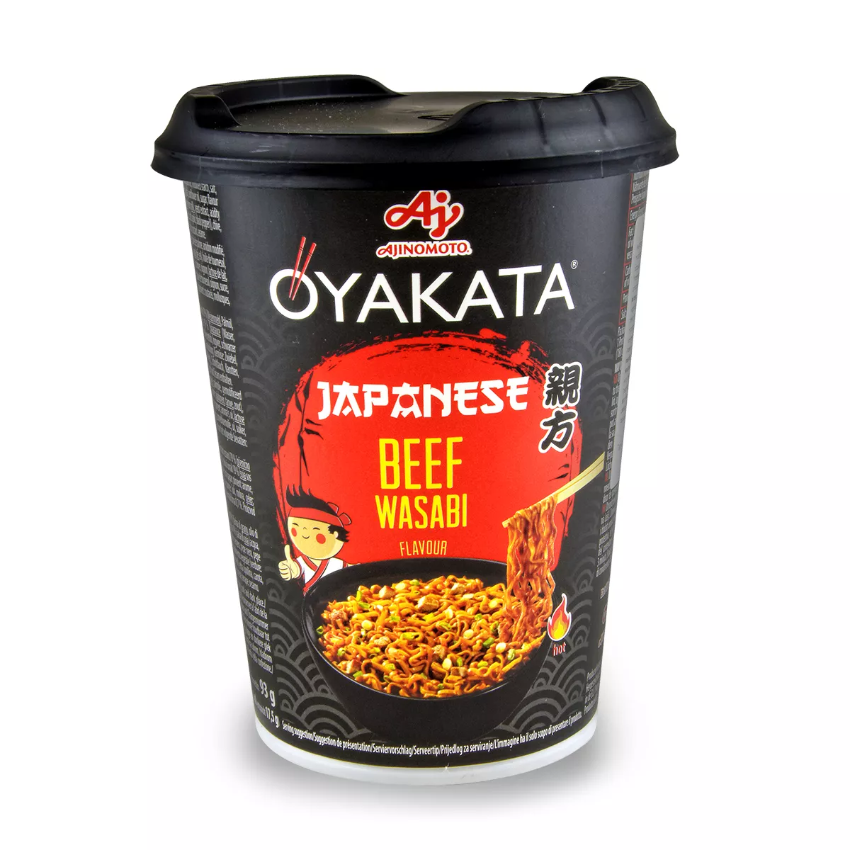 Taitei instant Beef Wasabi CUP OYAKATA 93g, [],asianfood.ro