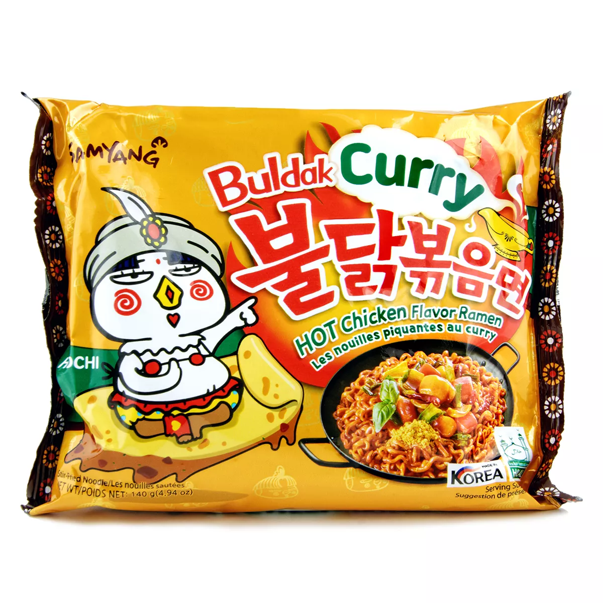 Taitei instant Hot Chicken - Curry Flavor SY 140g, [],asianfood.ro