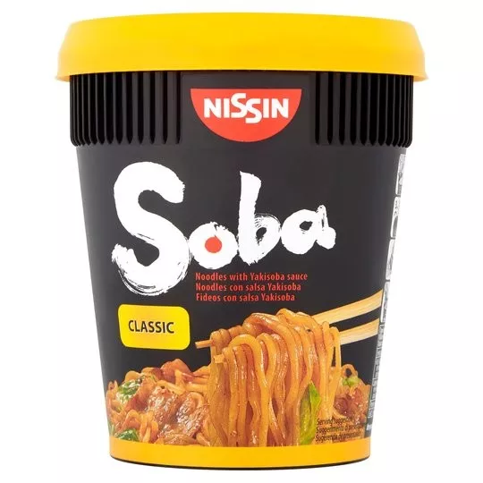 Taitei instant soba NISSIN CUP 90g, [],asianfood.ro