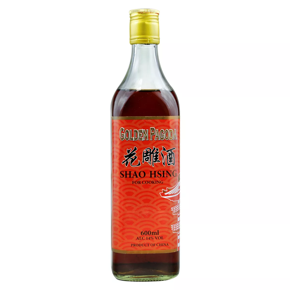 Vin de gatit Shao Hsing GOLDEN PAGODA 600ml, [],asianfood.ro