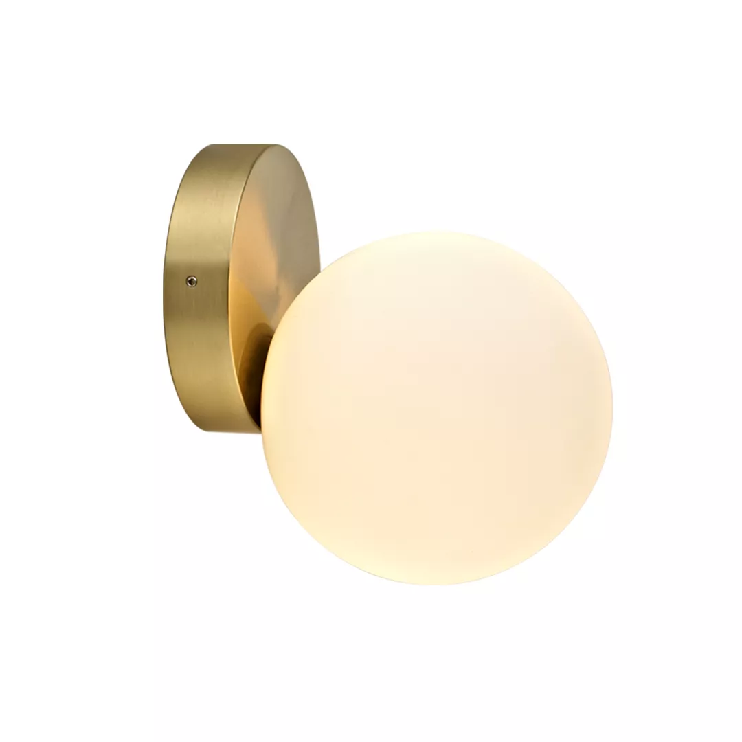 Aplica ARIA bronz - alb opal 146014 metal - sticla LED 5W LED