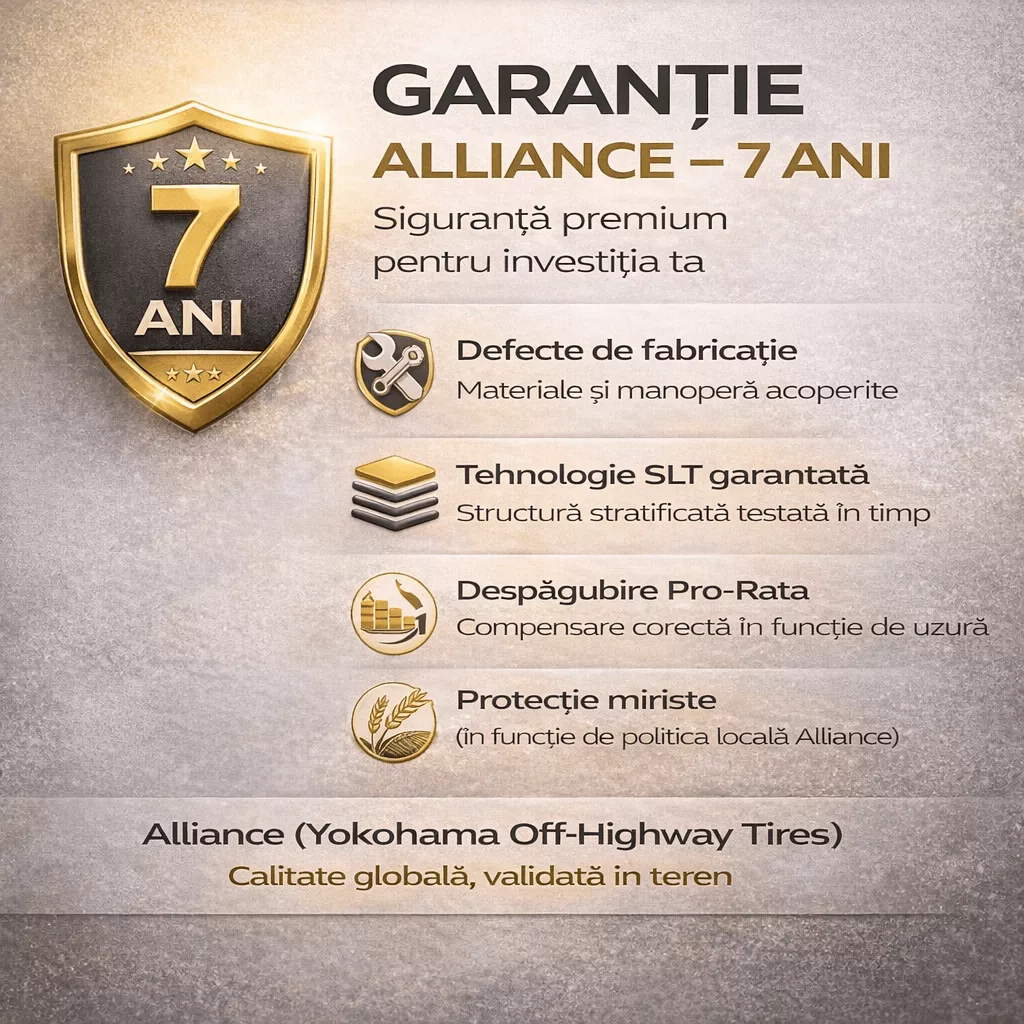 ANVELOPE AGRICOLE 540/65R30 150D/153A8 ALLIANCE 465 AGRISTAR 2 TL       