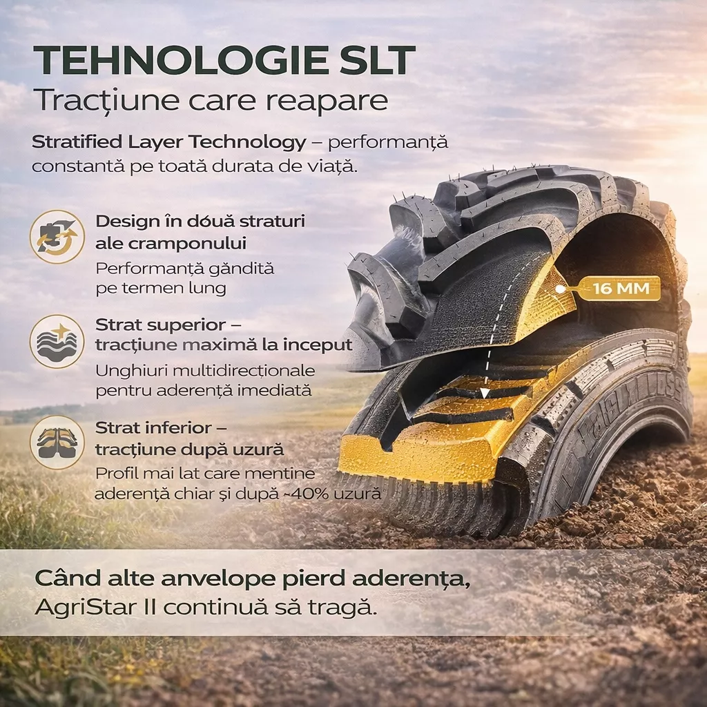 ANVELOPE AGRICOLE 580/70R42 158A8/158B ALLIANCE 470 AGRISTAR 2 TL  