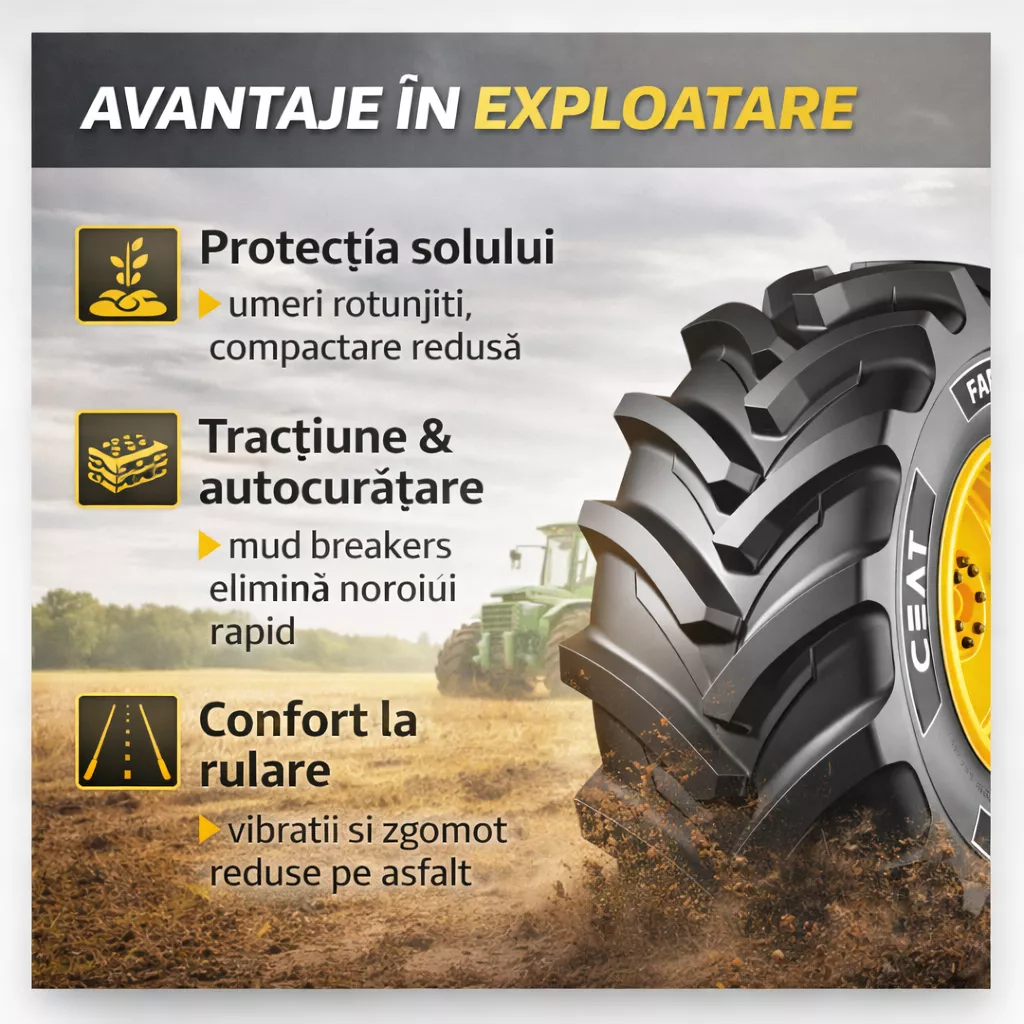 Anvelope agricole 600/65R34 151D CEAT FARMAX R65 TL 