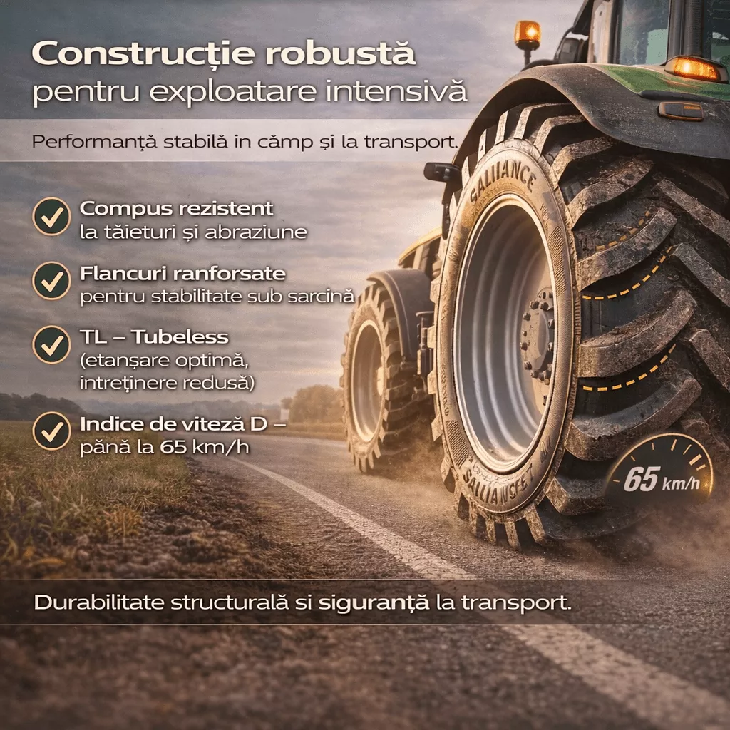 Anvelope agricole 900/50R42 168D ALLIANCE AGRISTAR 378 XL TL       