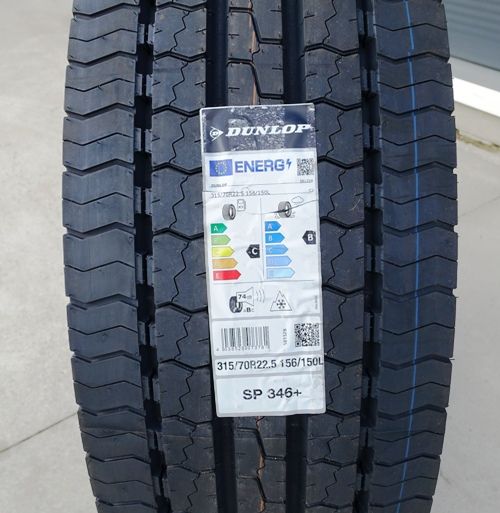 Anvelope camioane 315 70R22.5 154/152M Dunlop SP346+ TL HL
