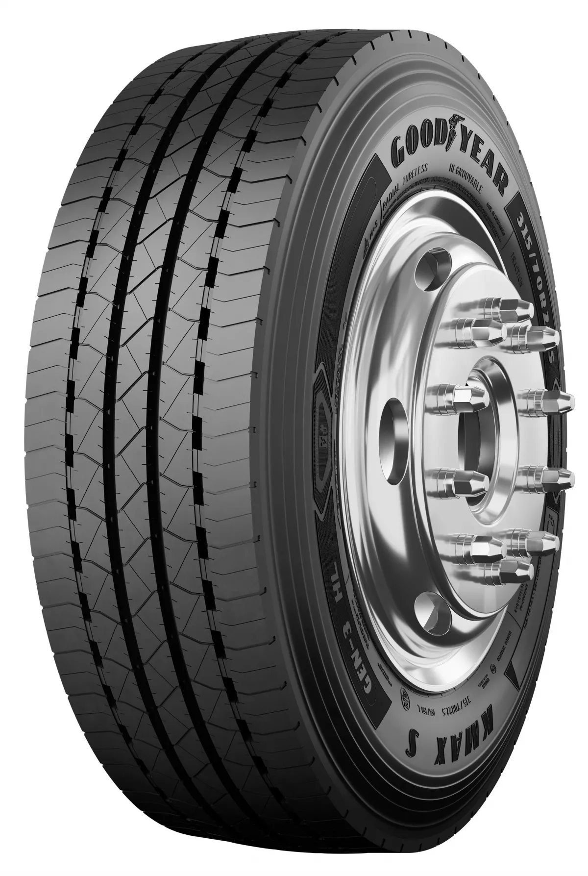 Anvelope camioane 315/70R22.5 156/150L Good Year Kmax S G3 TL, [],autopneu.ro